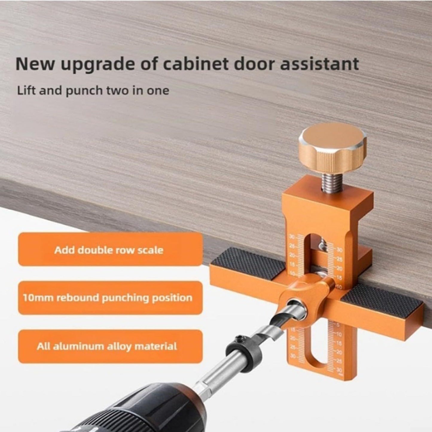 Installation Positioning Device For Cabinet Door