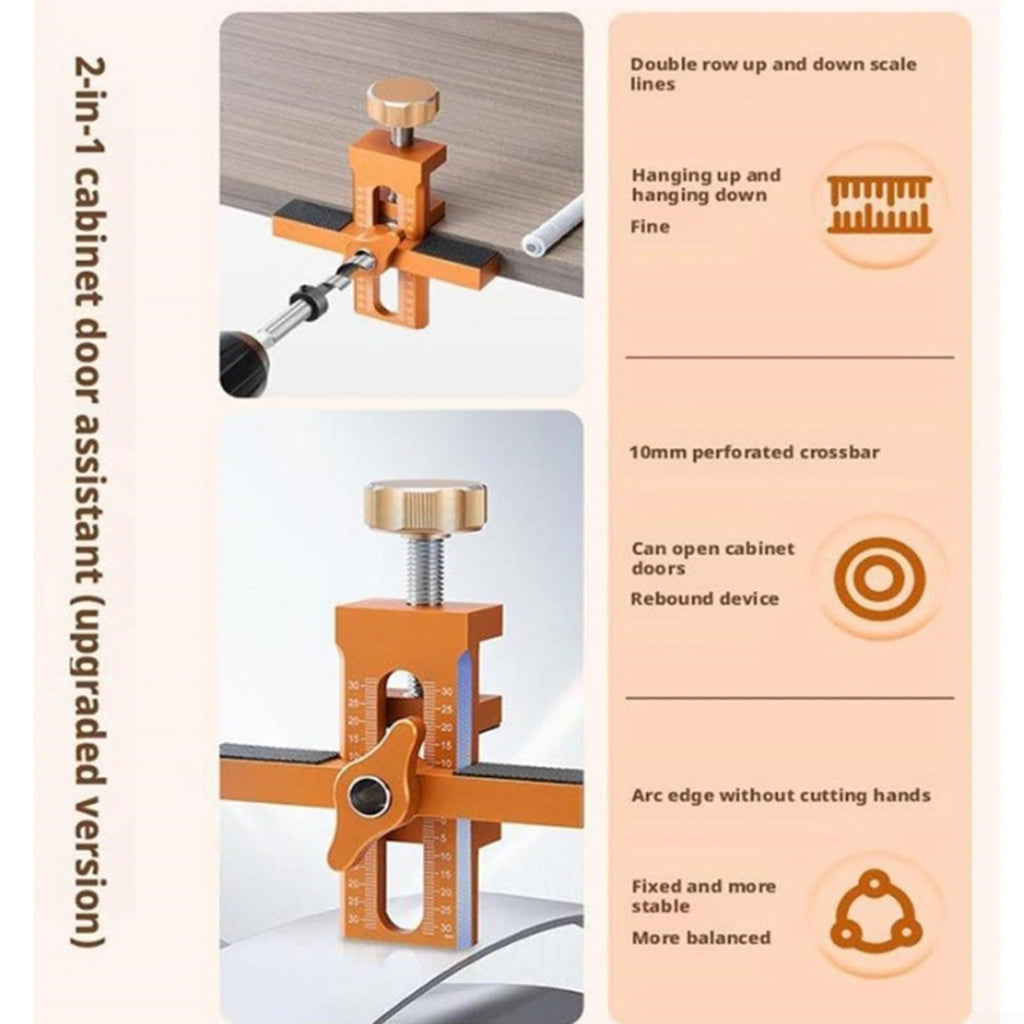 Installation Positioning Device For Cabinet Door