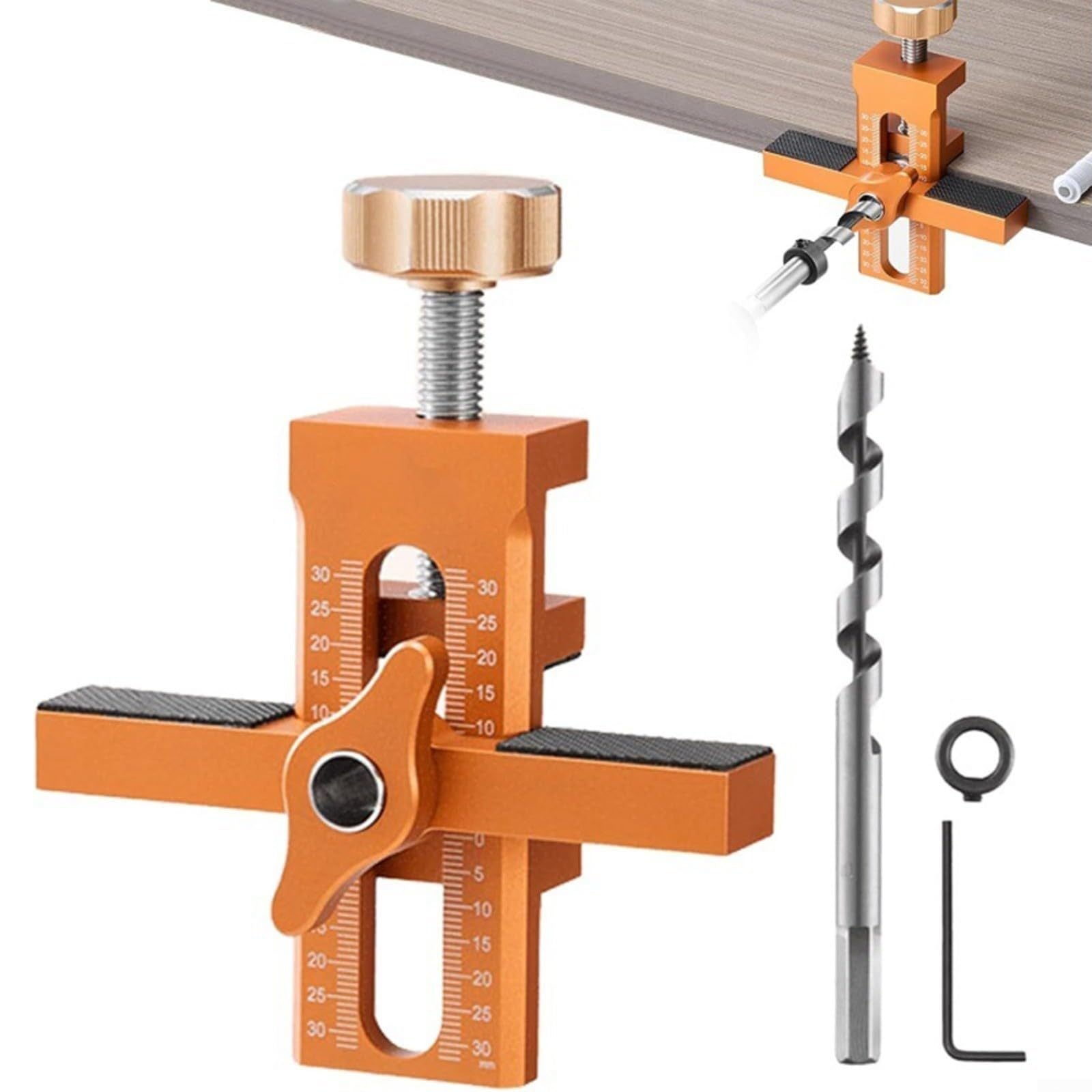 Installation Positioning Device For Cabinet Door